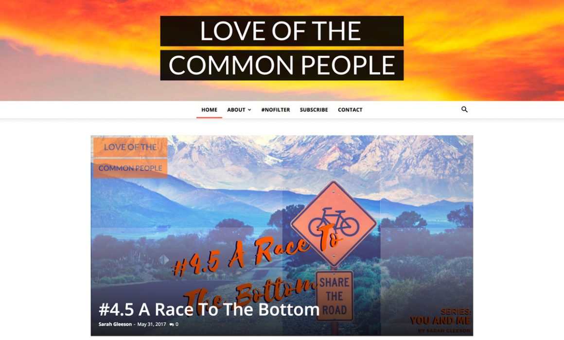 Love Of The Common People Website Development